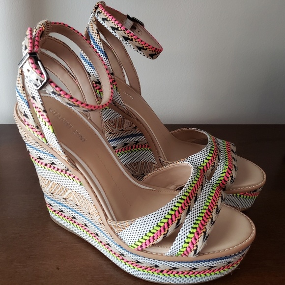 NWOB Gianni Bini wedge sandals - Picture 6 of 8